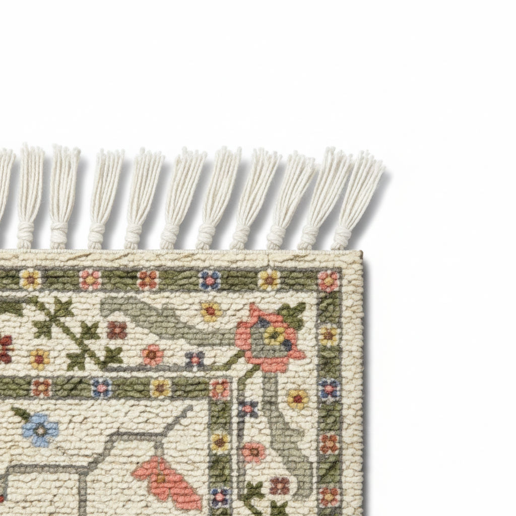 AVELANIS - Hand Knotted Oushak Carpet